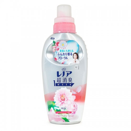[只限店取] P&G Lenor Happiness Sports DeoX 一週間強力消臭抗菌柔順劑 530ml 花果香162-0756   